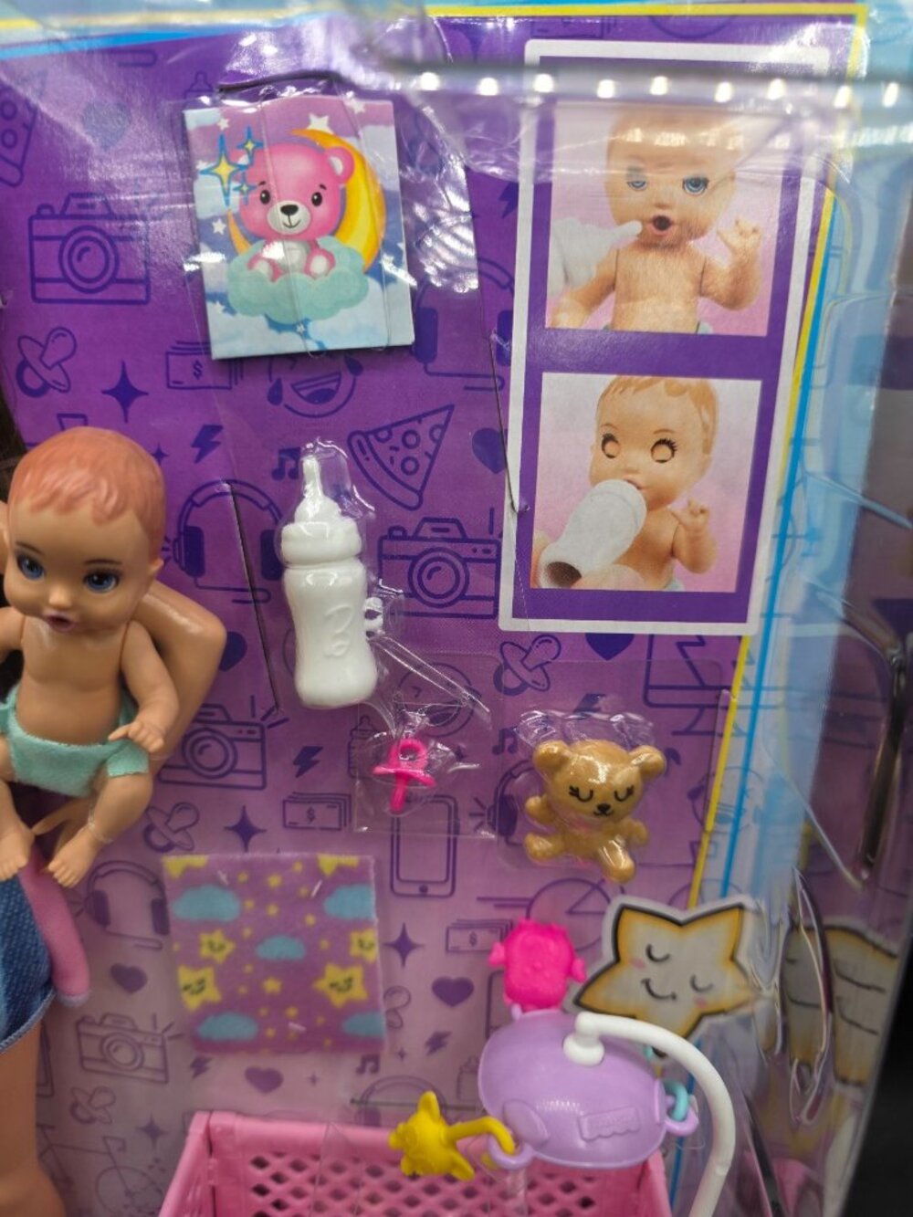 Barbie Skipper Babysitters Inc Big Babysitting Adventure Doll Playset New - Picture 4 of 8